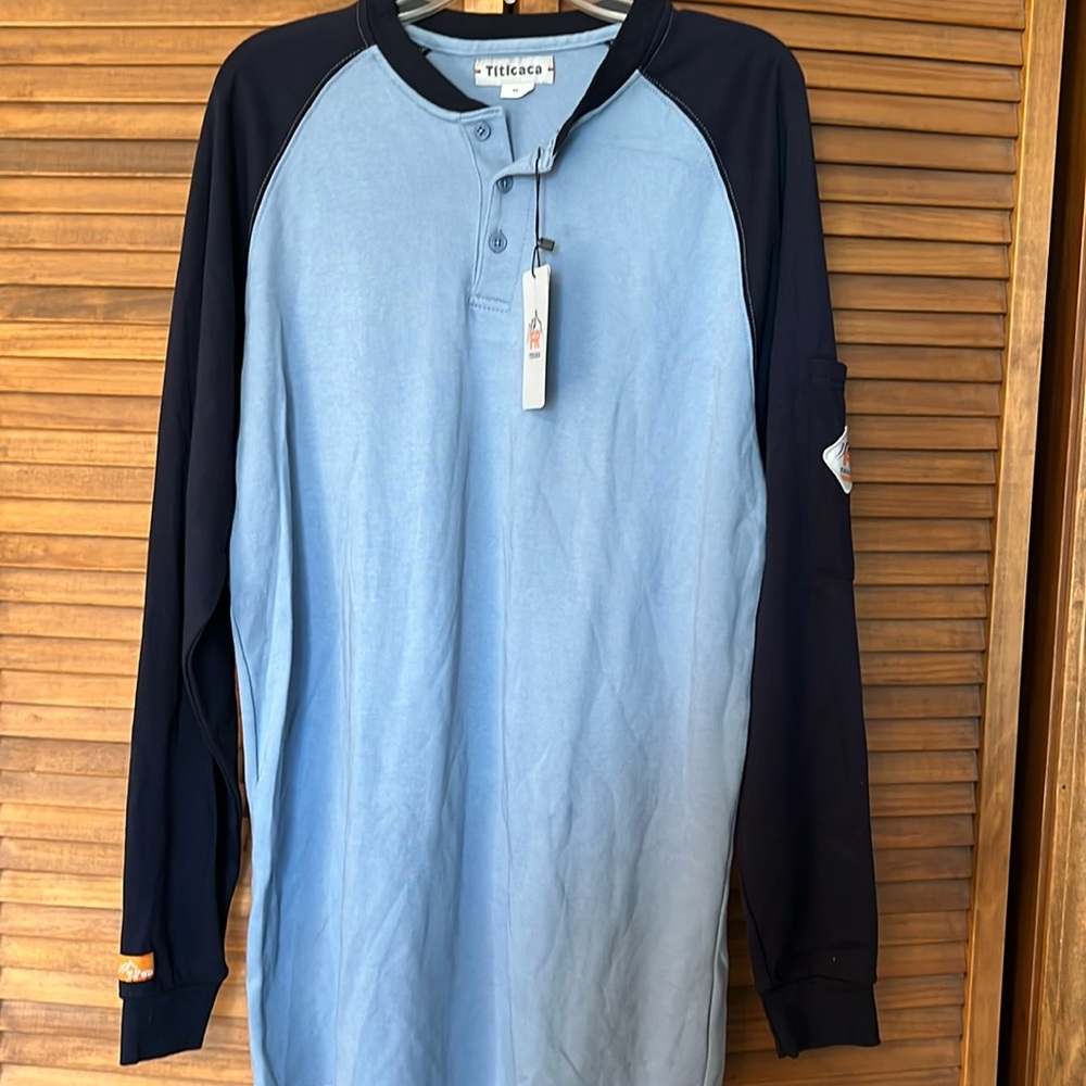 Fire resistant Henley men’s xl